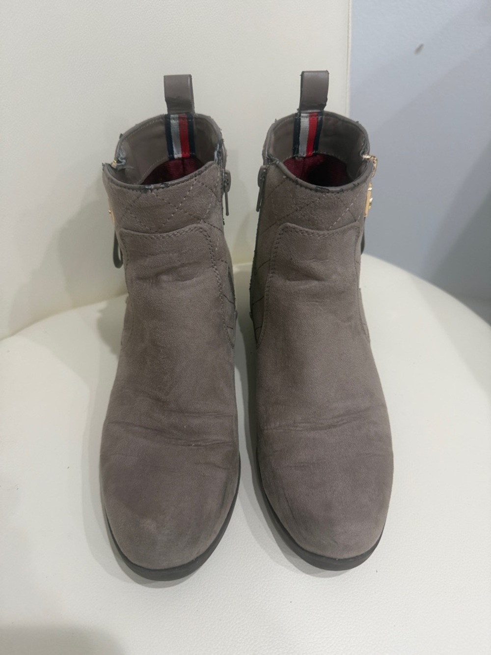 Tommy Hilfiger  Suede Ankle Booties